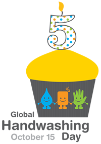 Global Handwashing Day 5th aniversary logo